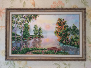 Bead Embroidery Kit Main Bead Embroidery Kit Morning haze
