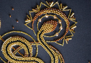 Bead Embroidery Kit Main Bead Embroidery Kit Golden talisman