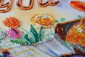 Bead Embroidery Kit Main Bead Embroidery Kit Made from a miracle