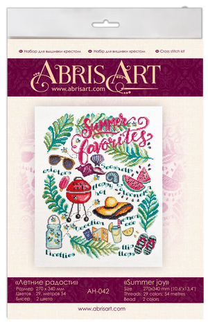 Cross Stitch Kit Cross-stitch kits Summer delight