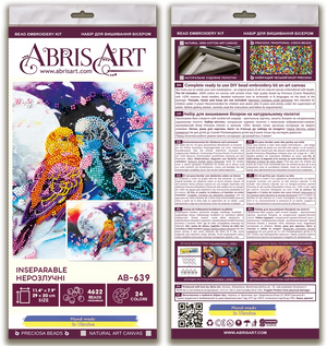 Bead Embroidery Kit Main Bead Embroidery Kit Inseparable