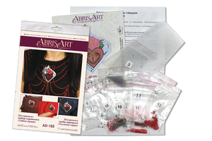 Bead Embroidery Kit On Clothes Decoration Secrets of the heart