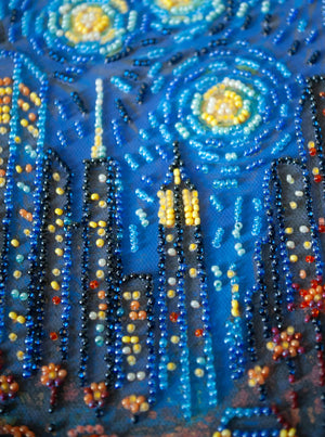 Bead Embroidery Kit Mid-sized bead embroidery kit The rhythm of life