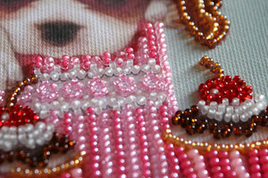 Bead Embroidery Kit Mini Bead embroidery kit Sweet joy
