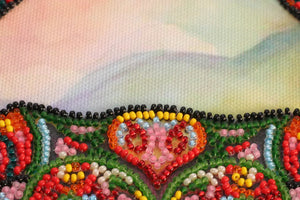 Bead Embroidery Kit Mid-sized bead embroidery kit Bull