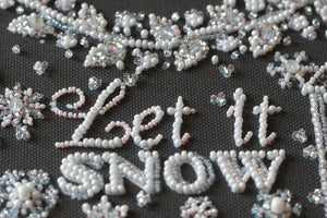Bead Embroidery Kit Main Bead Embroidery Kit Silver sparks