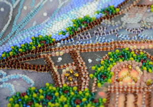 Bead Embroidery Kit Main Bead Embroidery Kit When winter blows cold