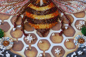 Bead Embroidery Kit Main Bead Embroidery Kit Honey plant