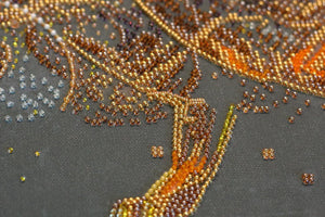 Bead Embroidery Kit Main Bead Embroidery Kit Golden lion