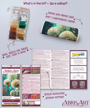 Bead Embroidery Kit Main Bead Embroidery Kit Dream of the air