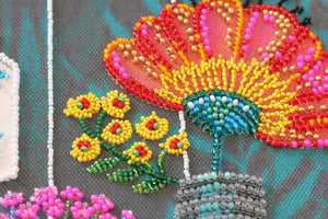 Bead Embroidery Kit Main Bead Embroidery Kit Thinking of you