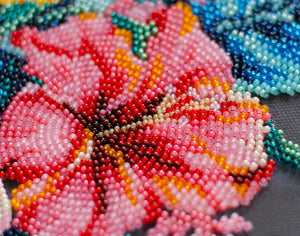 Bead Embroidery Kit Main Bead Embroidery Kit Heavenly delight