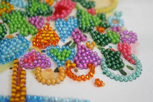 Bead Embroidery Kit Mini Bead embroidery kit The heart of the holiday