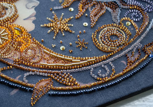 Bead Embroidery Kit Main Bead Embroidery Kit Captive of the night