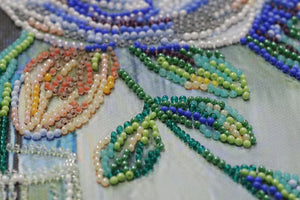 Bead Embroidery Kit Main Bead Embroidery Kit Pastel bouquet
