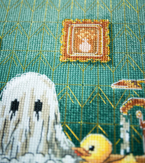 Cross Stitch Kit Cross-stitch kits Domestic ghost (Halloween Scenes)