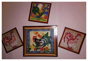 Magnets Bead Embroidery Kit Mini Magnets Bead embroidery kit Master of the yard