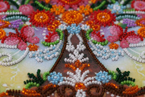 Bead Embroidery Kit Mid-sized bead embroidery kit Fabulous tree