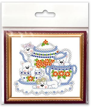 Magnets Bead Embroidery Kit Magnets Bead embroidery kit Funny puppy