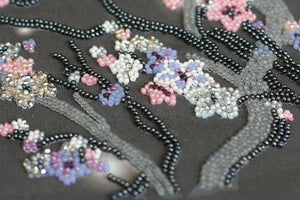 Bead Embroidery Kit Main Bead Embroidery Kit Night sakura