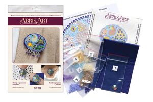 Brooch Embroidery Kit Decoration Bird