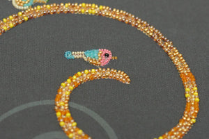 Bead Embroidery Kit Main Bead Embroidery Kit Kitty