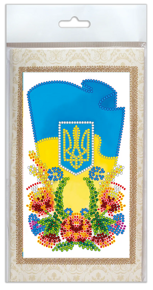Postcards Bead Embroidery Kit Postcard Bead embroidery kit Ukraine