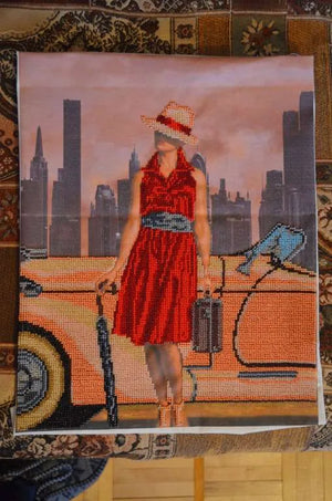 Bead Embroidery Kit Main Bead Embroidery Kit Retro travel – 3