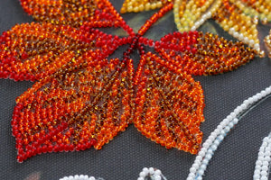 Bead Embroidery Kit Main Bead Embroidery Kit Welcoming autumn