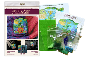 Brooch Embroidery Kit Decoration A fish