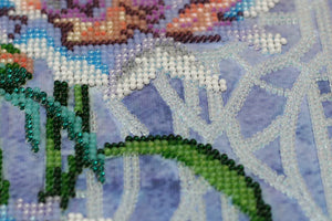 Bead Embroidery Kit Main Bead Embroidery Kit Blooming sorbet