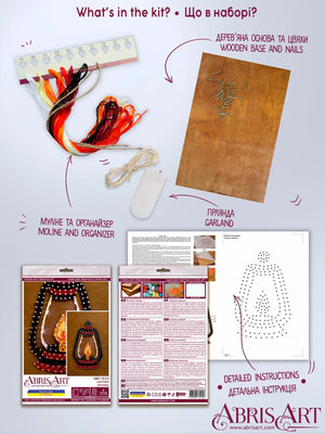 String Art Kit Creative Kit/String Art Lantern
