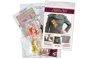 Bead Embroidery Kit On Clothes Decoration Adele(fragment)