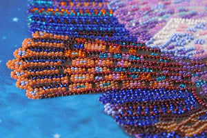 Bead Embroidery Kit Main Bead Embroidery Kit On the wings of the night