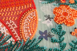 Bead Embroidery Kit Mid-sized bead embroidery kit Meowy