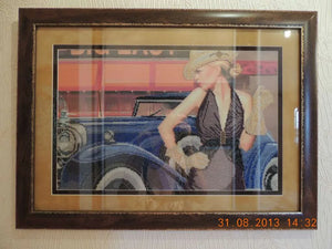 Bead Embroidery Kit Retro travel – 1