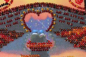 Bead Embroidery Kit Mini Bead embroidery kit Unforgettable evening