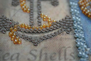 Bead Embroidery Kit Mid-sized bead embroidery kit Seven seas