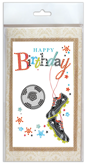 Postcards Bead Embroidery Kit Postcard Bead embroidery kit To my footballer