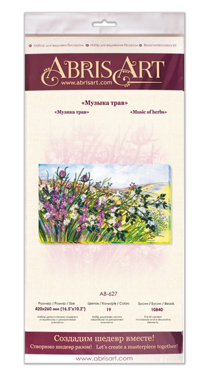 Bead Embroidery Kit Main Bead Embroidery Kit Music of herbs