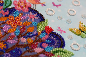 Bead Embroidery Kit Main Bead Embroidery Kit Dream of the fox