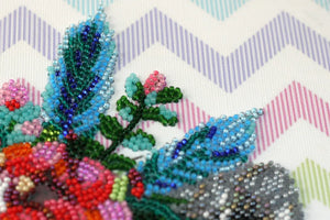 Bead Embroidery Kit Main Bead Embroidery Kit Raccoon wanted