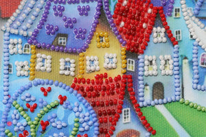 Bead Embroidery Kit Mini Bead embroidery kit Moon melody