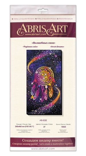 Bead Embroidery Kit Main Bead Embroidery Kit Sweet dreams