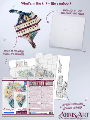 Cross Stitch Kit Cross-stitch kits Bright thoughts