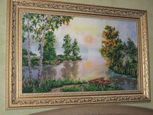 Bead Embroidery Kit Main Bead Embroidery Kit Morning haze