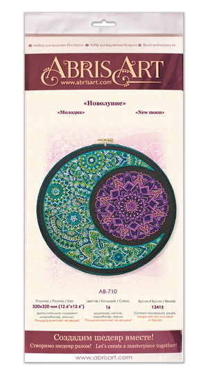 Bead Embroidery Kit Main Bead Embroidery Kit Origin of new moon