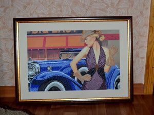 Bead Embroidery Kit Retro travel – 1