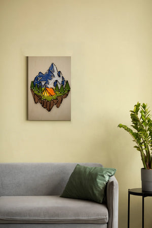 String Art Kit Creative Kit/String Art Аt the foot of the mountain