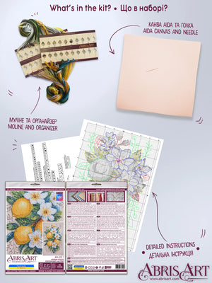 Cross Stitch Kit Cross-stitch kits Lemon mood
